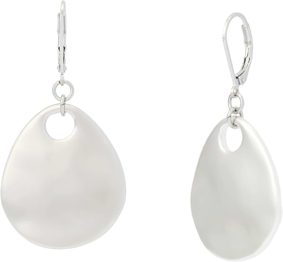 Robert Lee Morris Soho Jewelry Women's Disc Drop Earrings