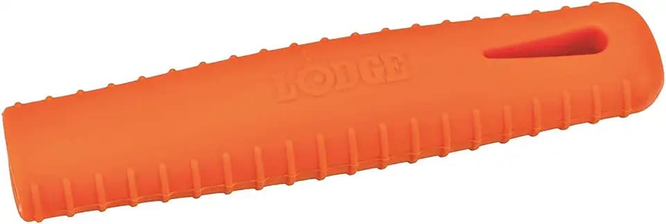 Lodge Silicone Hot Handle Holder for Carbon Steel, Orange