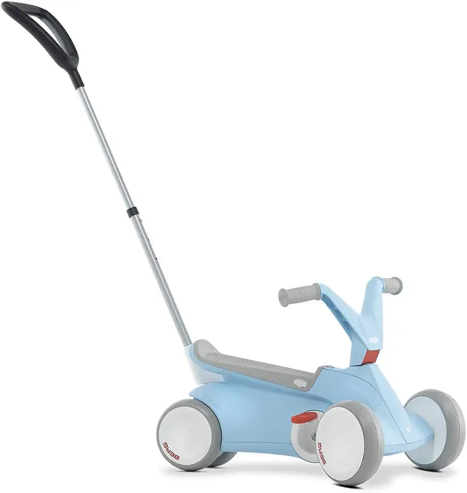 Berg 16.50.00.00 Schubstange, Für alle GO² Modelle, Höhenverstellbar, 120-140 cm, XS, Silber/Schwarz