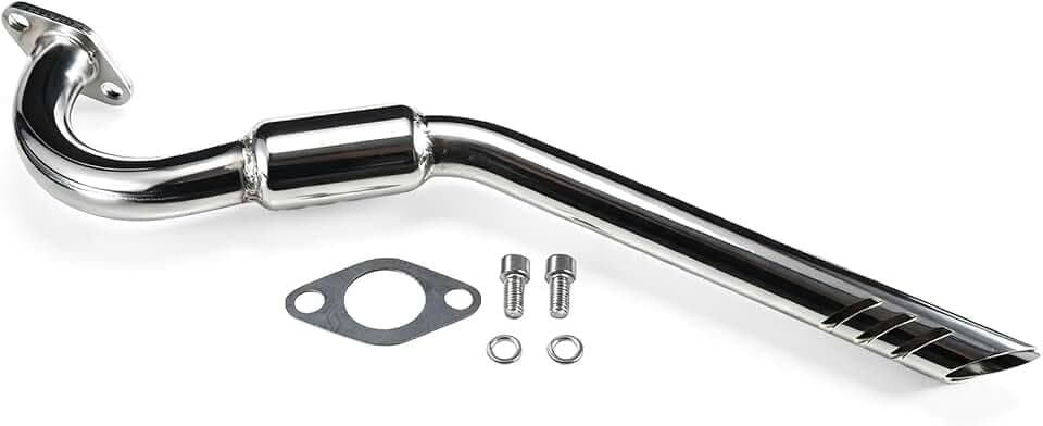 Central 98cc Exhaust Pipe For FRP GMB100 Coleman CT100U RT100 Mini Bike