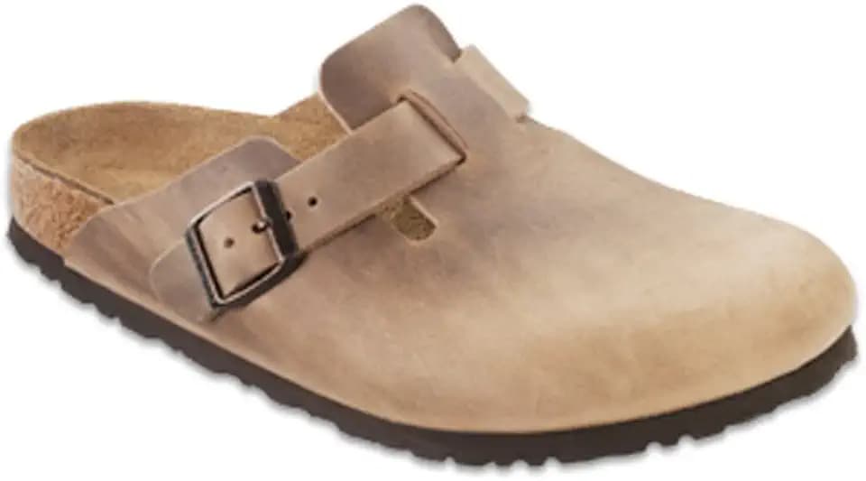 Birkenstock Boston Classic Arch Clog,Tobacco Brown Leather,41 M EU