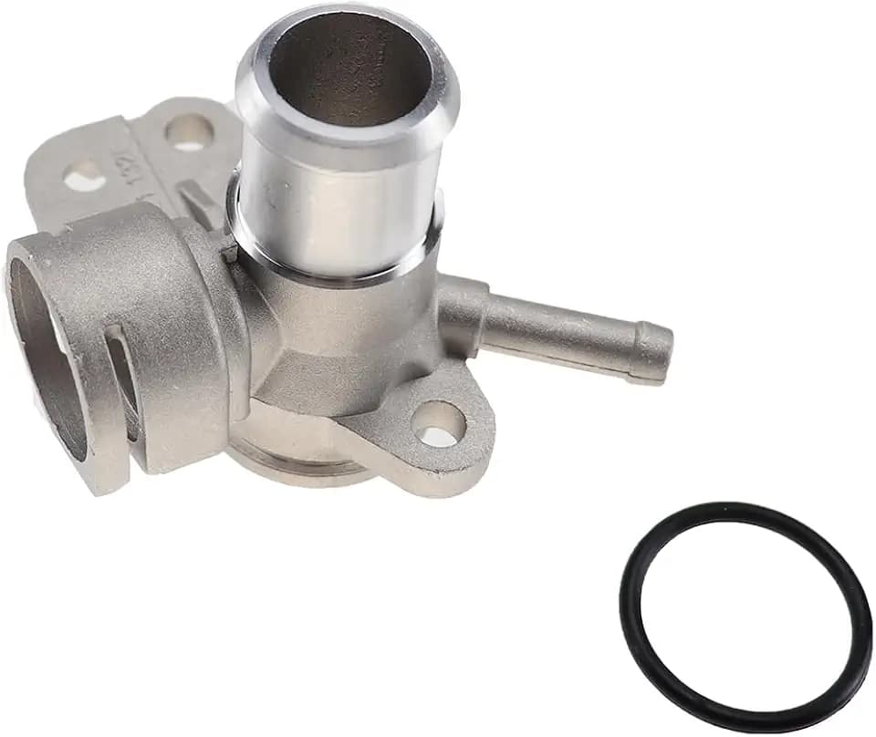 Aluminum Water Coolant Hose Connector Flange fit For Tiguan Passat B7 CC Golf MK6 A3 Q3 TT Skoda Octavia 06J121132F 06J 121 132 F 06J121132G