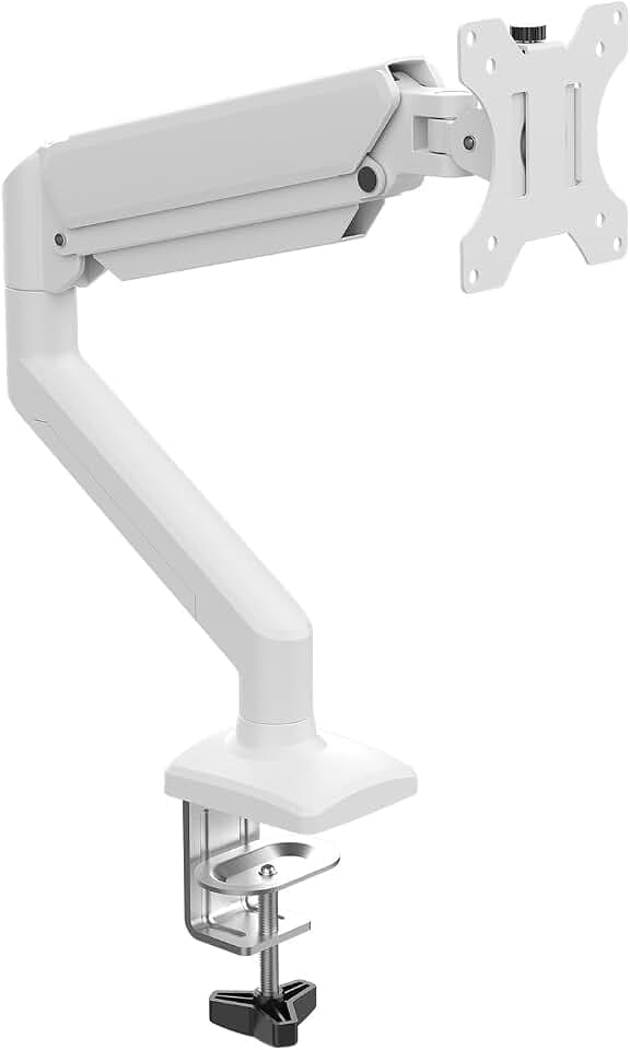 GRIFEMA Monitorhalterung 13-32 Zoll – VESA 75x75/100x100, Weiß
