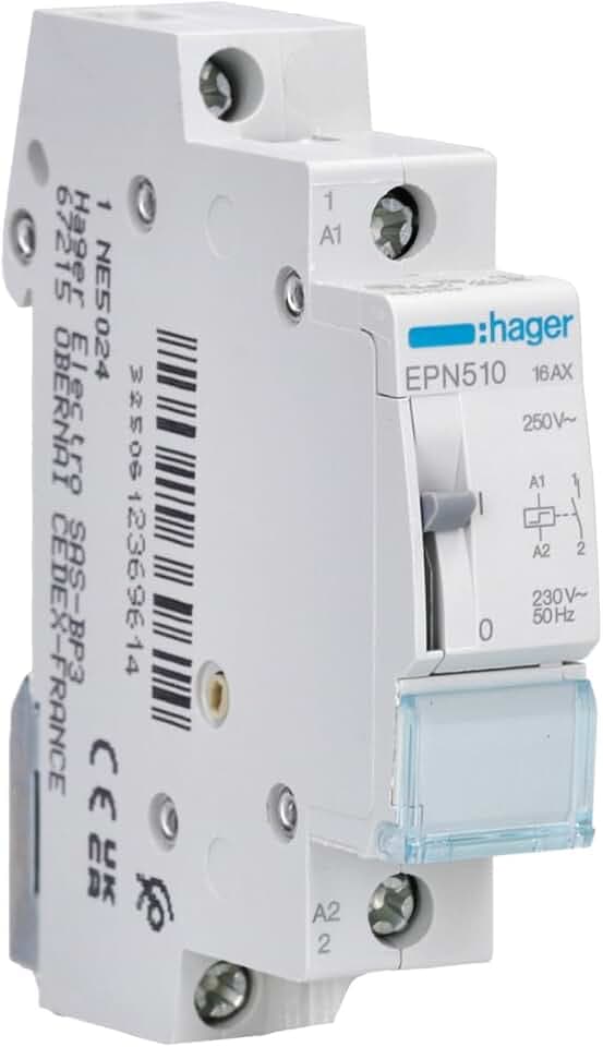 Hager EPN510 Fernschalter 1 Schließer 230V AC 16A 1PLE