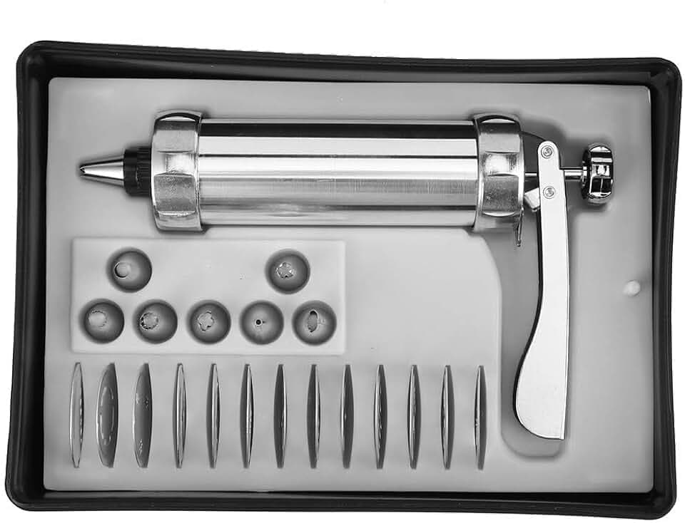 Cookie Press Gun Kit Cookie Press Maker Kekse Maker Pressmaschine für DIY Backen Kekse Maker Kuchen und Dekoration