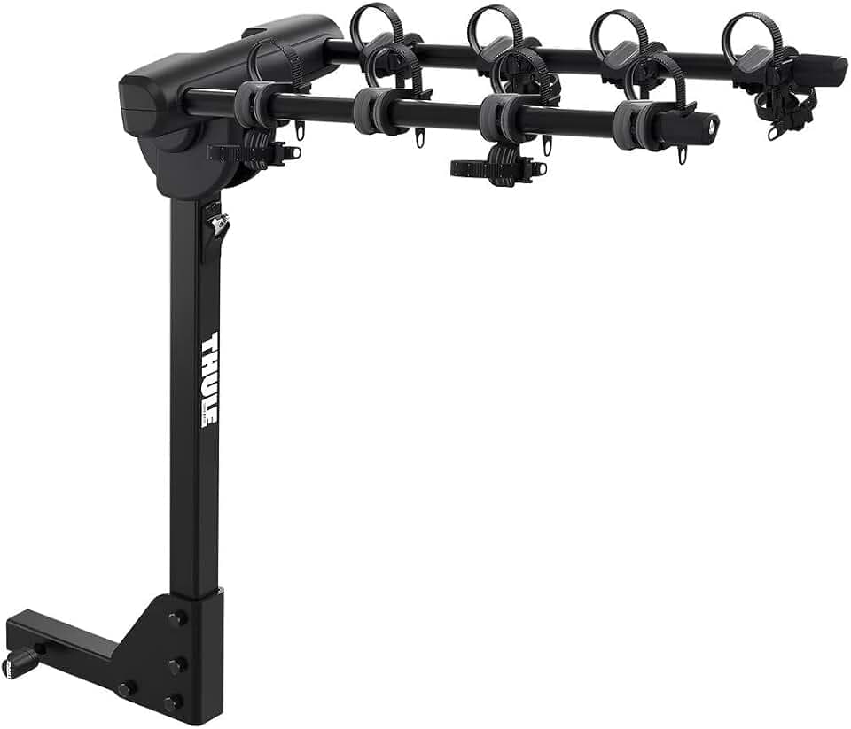 Thule Range Hanging Bike Rack, Carry 4 Bikes, Integrated Locks Included