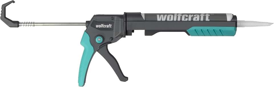 wolfcraft Kartuschenpresse MG 400 - Silikonpresse mit Tropf-Stopp