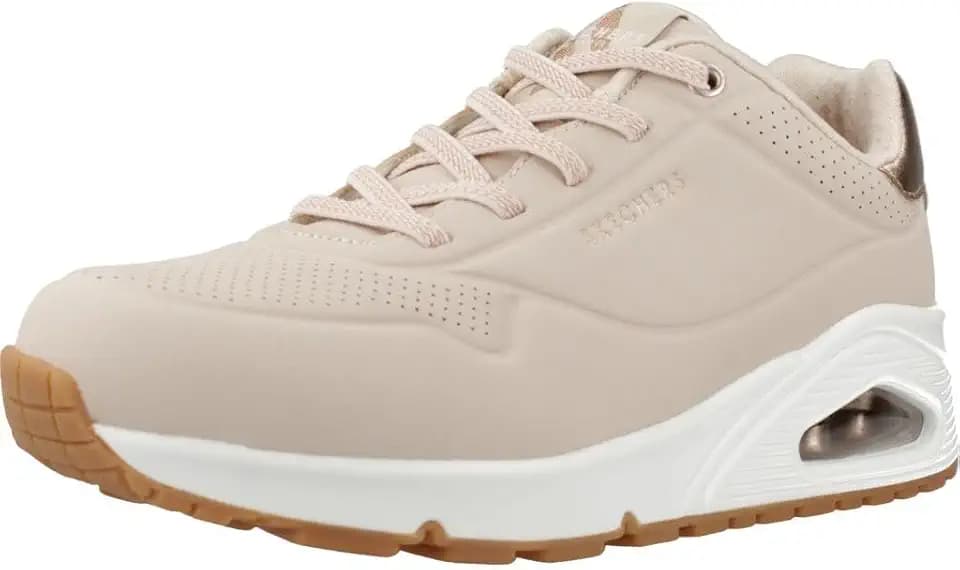 Skechers Damen UNO Shimmer Away Sneaker