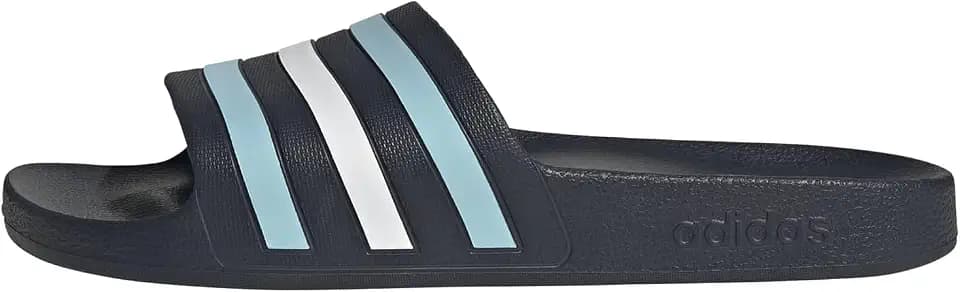 adidas Mens Adilette Aqua Slides Casual Sandals Casual - Black
