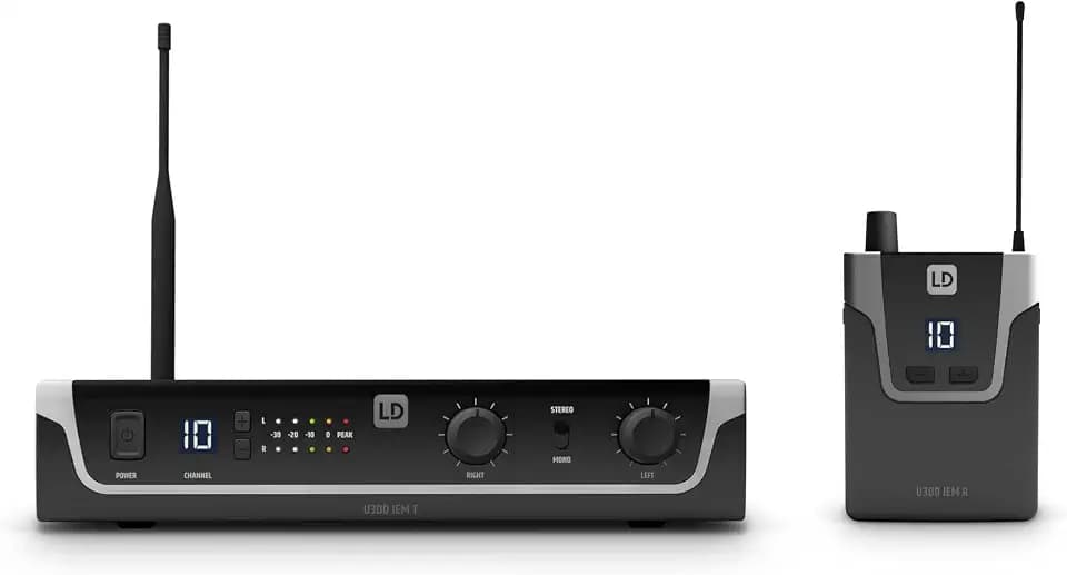 LD Systems U308 IEM - In-Ear Monitoring-System mit Sender und Bodypack