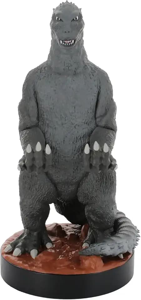 Exquisite Gaming Cable Guys Godzilla Controller Holder - 8.5in Licensed Collectible Figure & Phone Stand