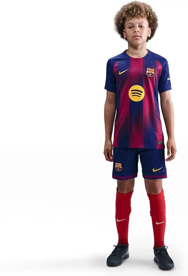 Nike Unisex Kinder FCB Dri-fit Jersey Ss Stadium Home T-Shirt (1er Pack)