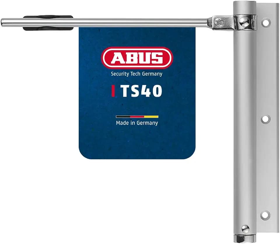 ABUS Türschließer TS40 – Federkraftschließer, DIN L/R, 3-fach einstellbar