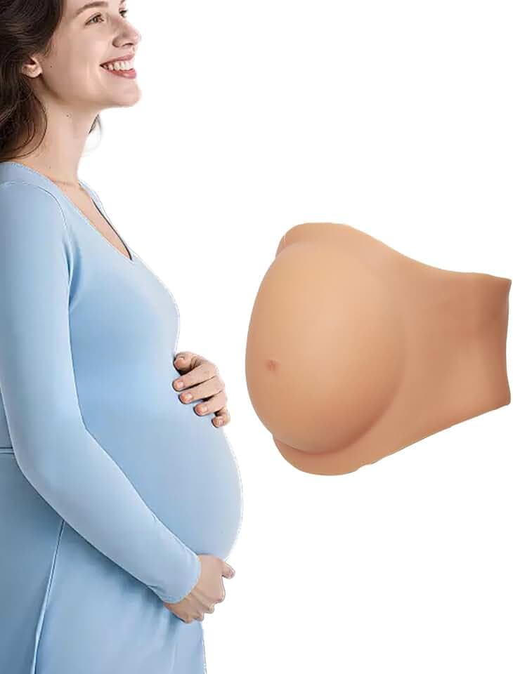 Silicone Fake Pregnant Belly
