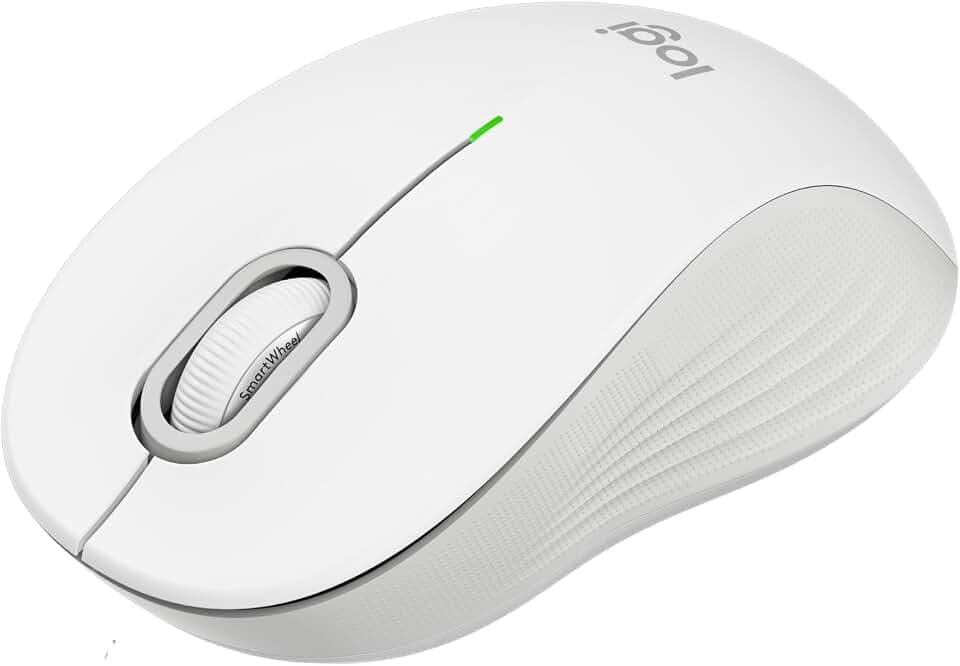 Logitech Signature M550 Wireless Mouse Small to Medium Sized - Off White