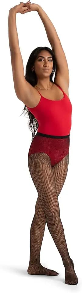 Capezio womens Capezio Professional Rhinestone Fishnet Tight