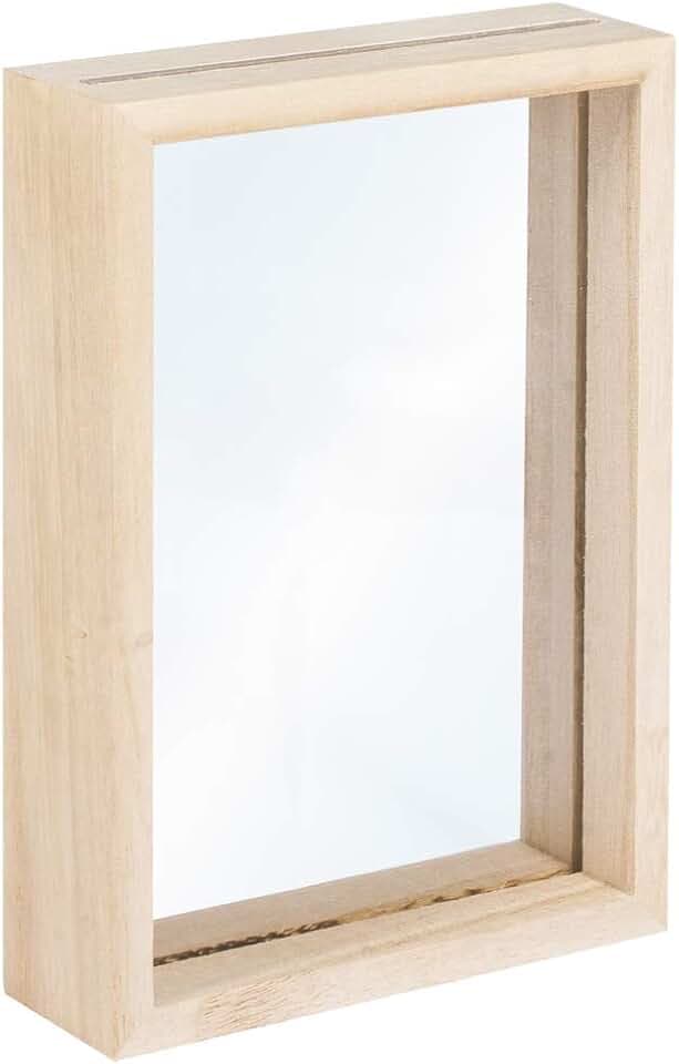 Rayher 62839505 Holz-Rahmen zum Stellen, FSC Mix Credit, Natur