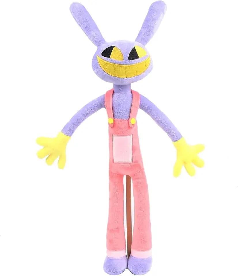 The Amazing Digital Circus Plush,11.7" Jax Plushies Toy Gift, Cute Stuffed Figure Doll for Kids and Adults, Birthday Halloween Christmas Choice for Boys Girls