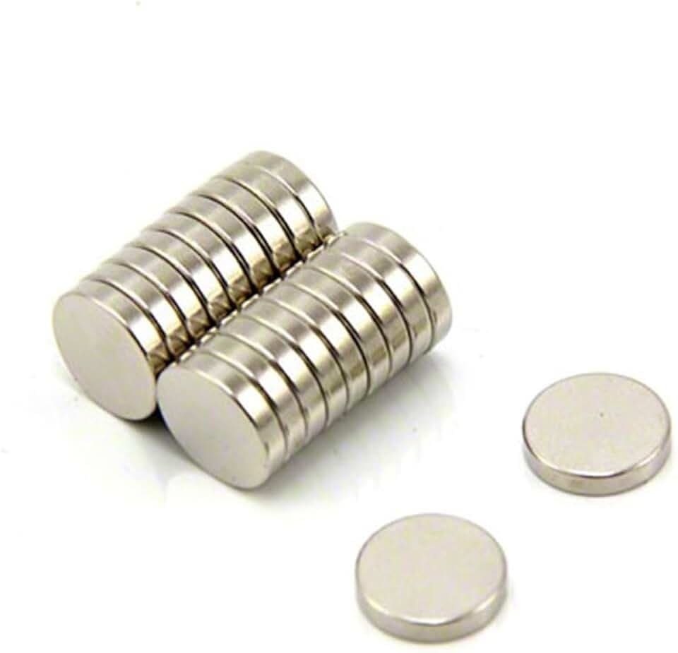 Ultrahoher Leistung N52 Neodym Magnet - 10mm Durchmesser x 2mm Dick - 1,6kg Zug - Pack von 20