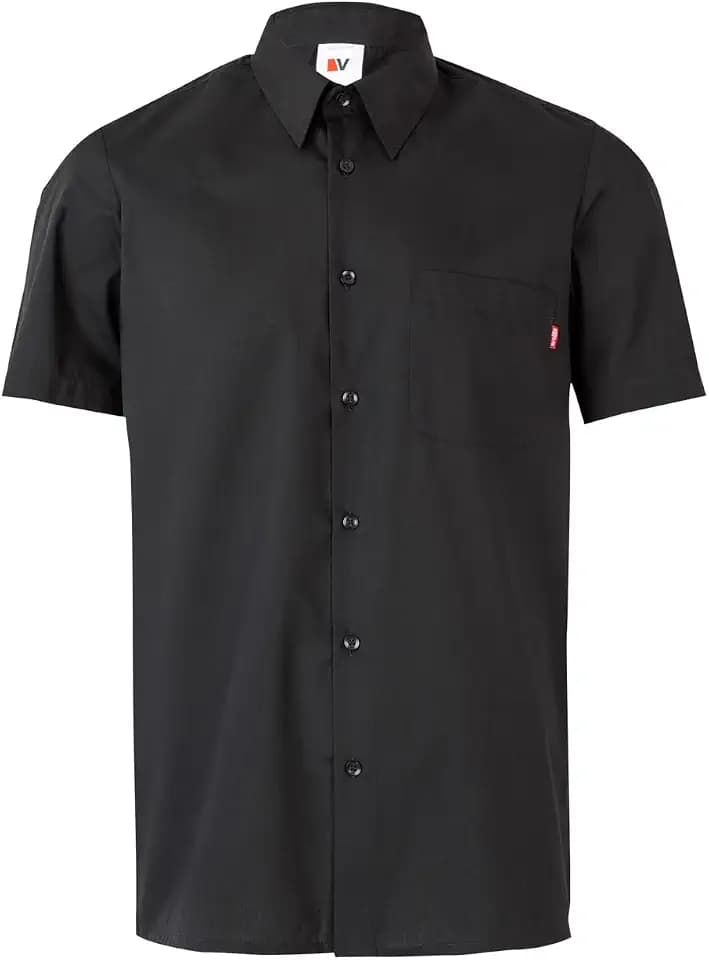 VELILLA Frauen Klassisches Polohemd mit Kragen, Kurzarm, Blau, Größe 41.5, Regular, Polyester 65%, Baumwolle 35%
