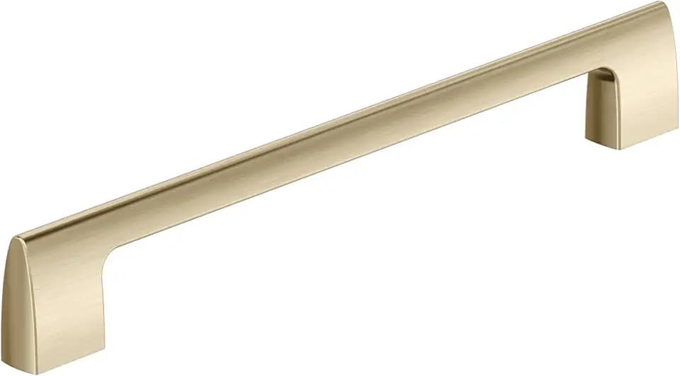 Amerock 8-13/16" Riva Golden Champagne Drawer Pull