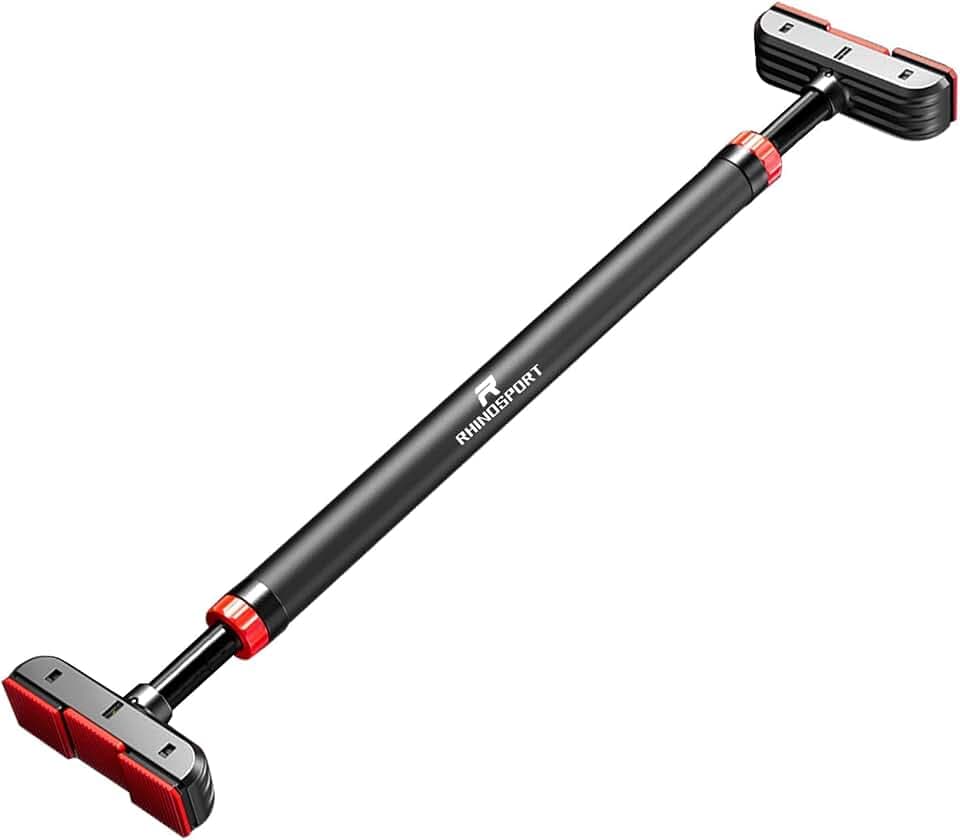 RHINOSPORT Klimmzugstange Türreck verstellbar 70-92cm ohne Schrauben