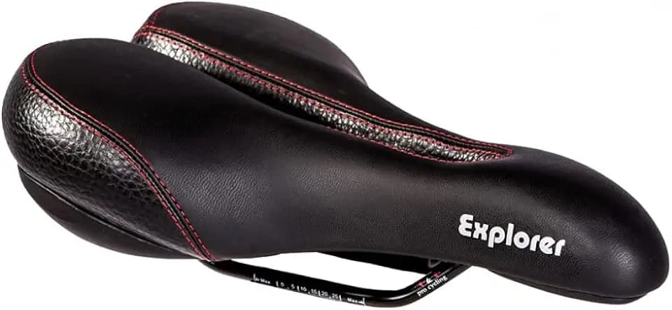 P&P Explorer Bequemsattel Schwarz 265x172