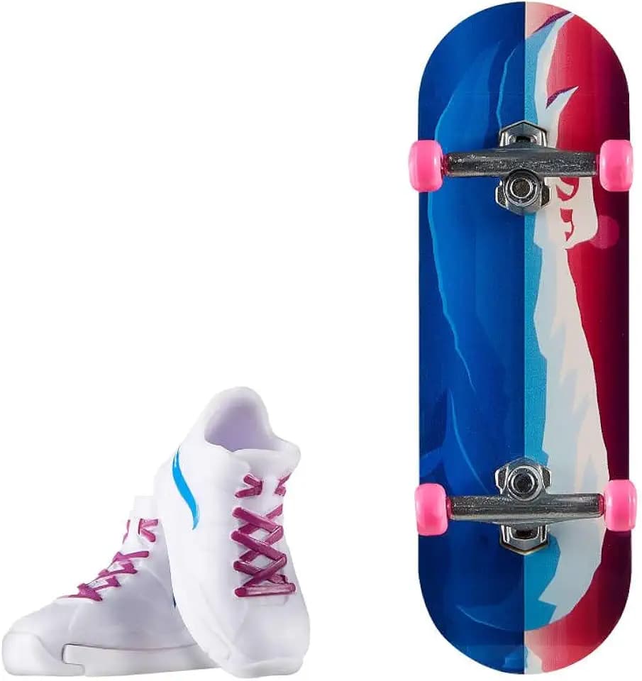 Hot Wheels, Skateboard, Glacier Grind™ mit Tennis, Spielzeug für Kinder, Alter 5 Jahre, Spielzeug, Mattel