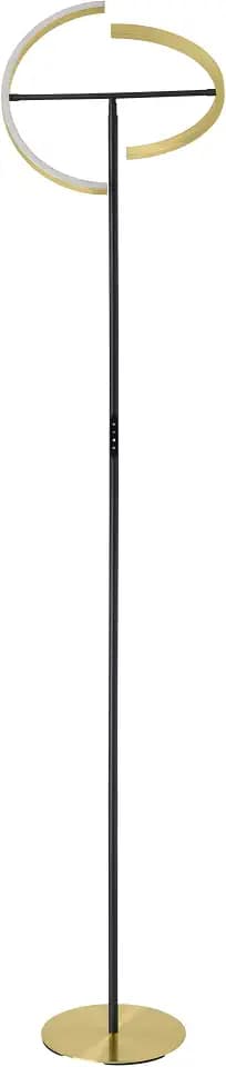 EGLO LED Stehlampe Castelpoto, Lampe Wohnzimmer touch dimmbar