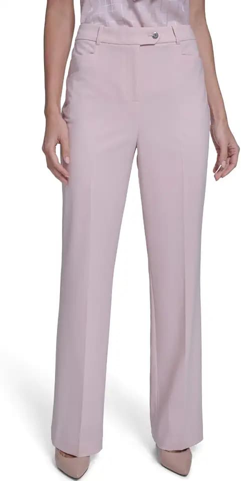 Calvin Klein Women's Modern Fit Mid Waist Pant