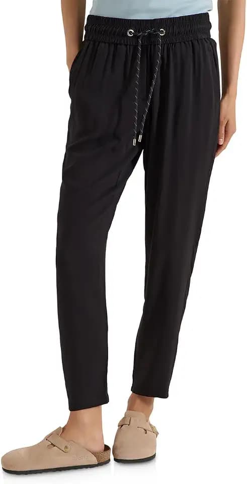 Cecil Damen Mid Waist Slim Leg Hose im Loose Fit 3818747