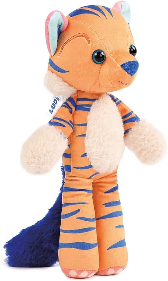 LUDI — Tidou, der Doudou meiner Träume — Spielzeug für die frühe Kindheit — Doudou — gemeinsam mit Kindern kreiert — Geheimbeutel — Geschenkidee — 30 cm — Von Geburt an
