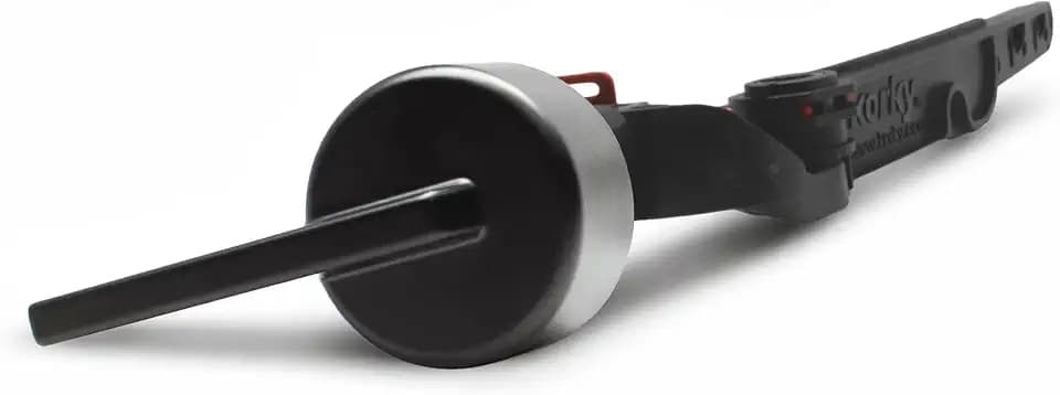 Korky Strongarm Universal Metal Toilet Handle & Lever in Matte Black - 6036