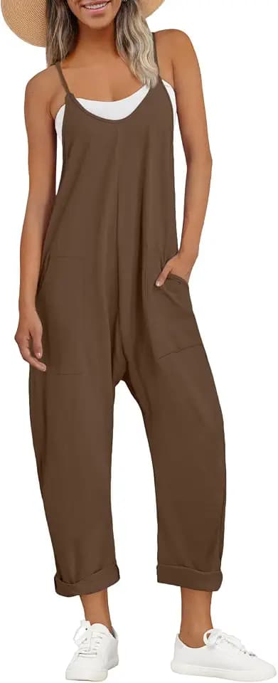 AUTOMET Womens Jumpsuits Casual Summer Romper Beach Vacation Outfits 2026