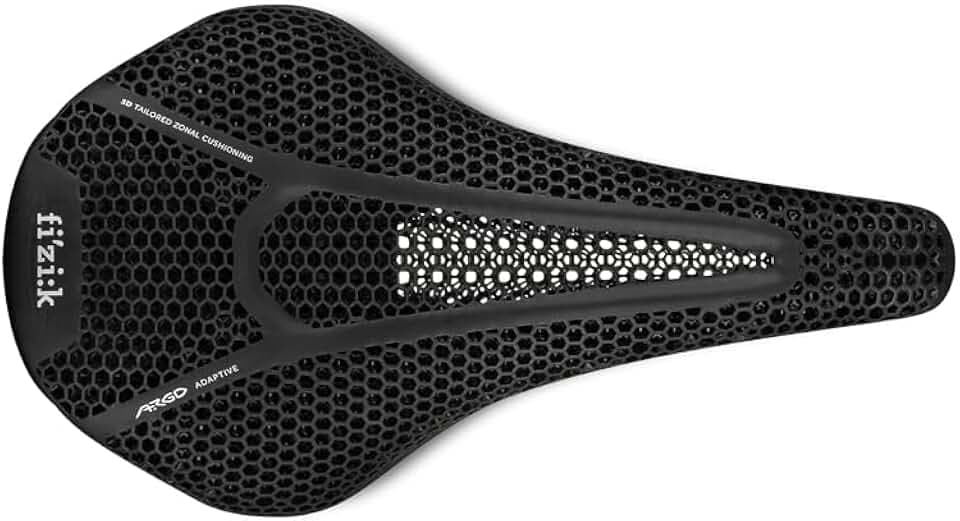 Fizik Vento Argo Adaptive, 3D Printed Short-Nose Bike Saddle