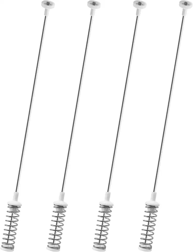UPGRADE DC97-16350E DC97-16350U Washer Suspension Rods (4 PACK) Fit for Samsung Washer Replace DC97-05280W,DC97-16350S,10 Year Warranty,For WA45H7000AW WA50R5400AV WA400PJHDWR WA422PRHDWR etc.