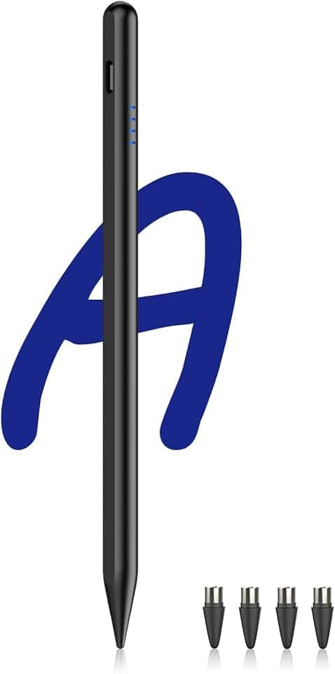 DOGAIN Tablet Stift, Universal Stift für Tablet & Handy & Switch-Schwarz