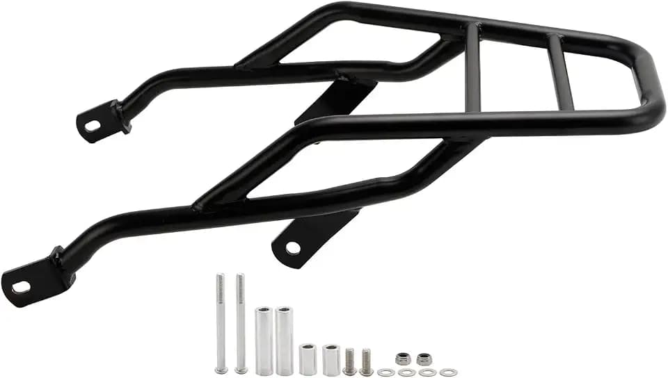 Rear Luggage Rack Black Carrier Support for Motorcycle fit for Scrambler 1200 XC 2019-2025, Scrambler 1200 XE 2019 2020 2021 2022 2023 2024 2025