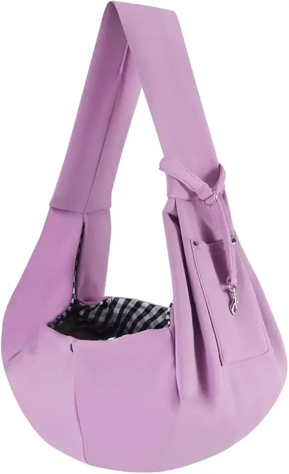 ARZQUT Dog and Cats Carrier Sling, Small Pet Carrier with Storage Pocket