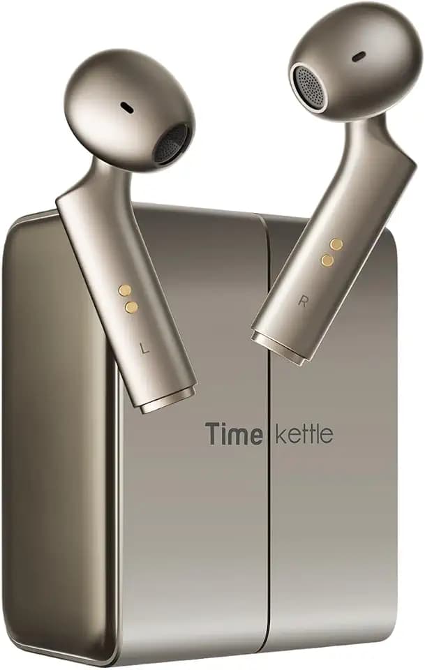 Timekettle W4 Translation Earbuds with AI Correction, Gold