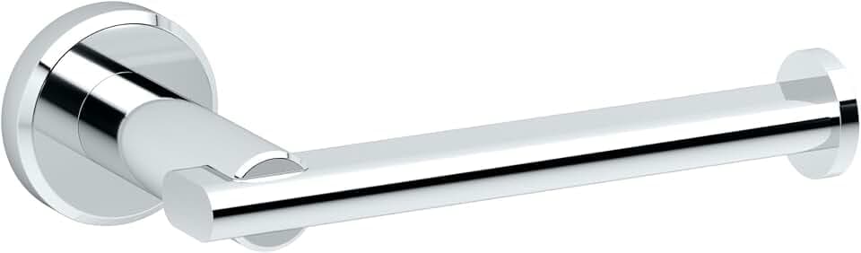 Gatco 5453 Locke Single Post Toilet Paper Holder, Chrome