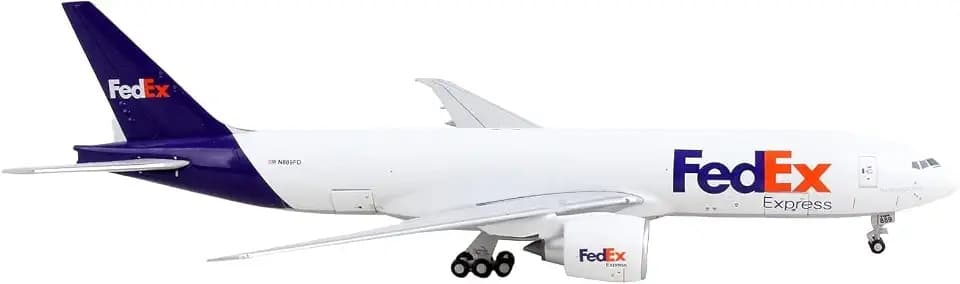 GJFDX2140 Boeing 777-200F FedEx Express Interactive Series N889FD Scale 1/400