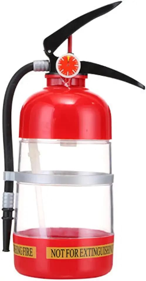 Dispenser Fire Extinguisher Shape Pump Cocktail Shaker Drinks Dispenser Machine for Bar Cocktail Party