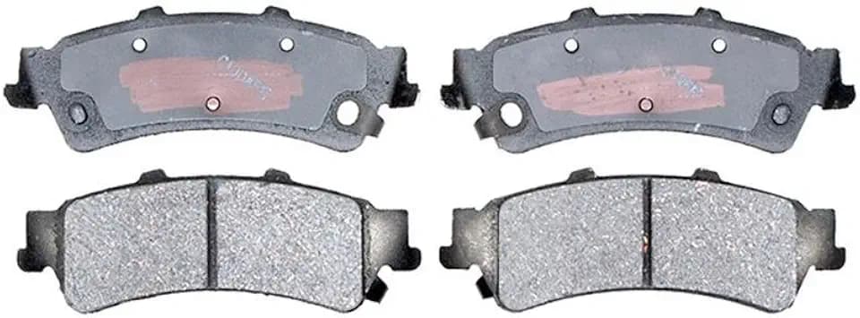 ACDelco 14D792CH Advantage Ceramic Rear Disc Brake Pad Set with Hardware