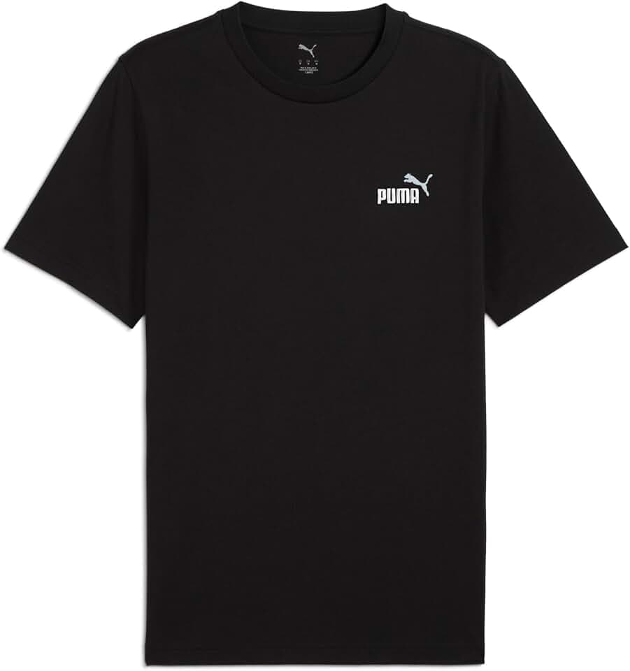 PUMA Herren Essentials 2 Colour Small No. 1 Logo T-Shirt