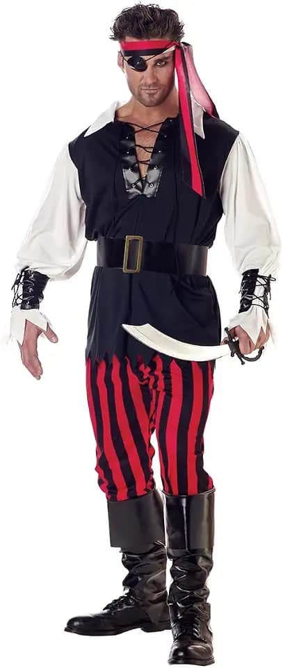 Pirate Costume for Men | Adult Halloween and Cosplay Set