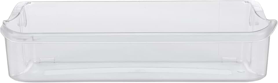 Smart Choice 241505301 Refrigerator Door Shelf Bin, Upper, Clear