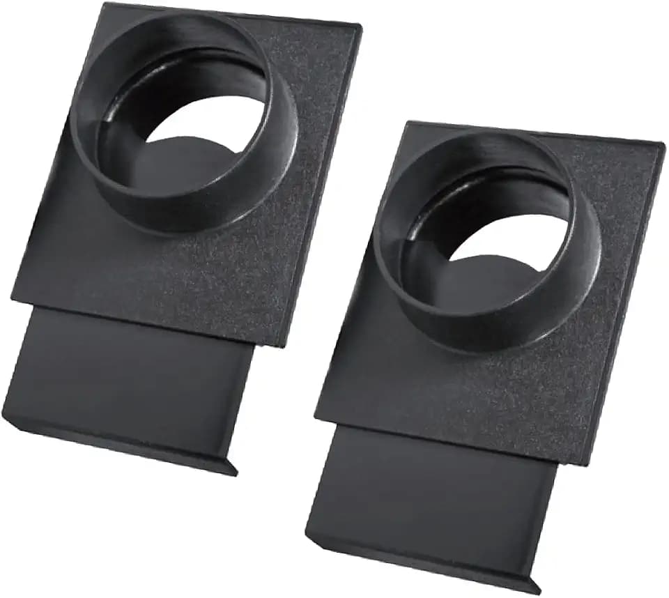 POWERTEC 70108-P2 4-Inch Blast Gate for Dust Collector, Dust Collection Fittings, 2 PK
