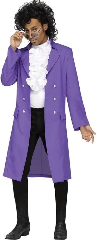 Fun World Men's Plus Size Purple Pain Adult Costume