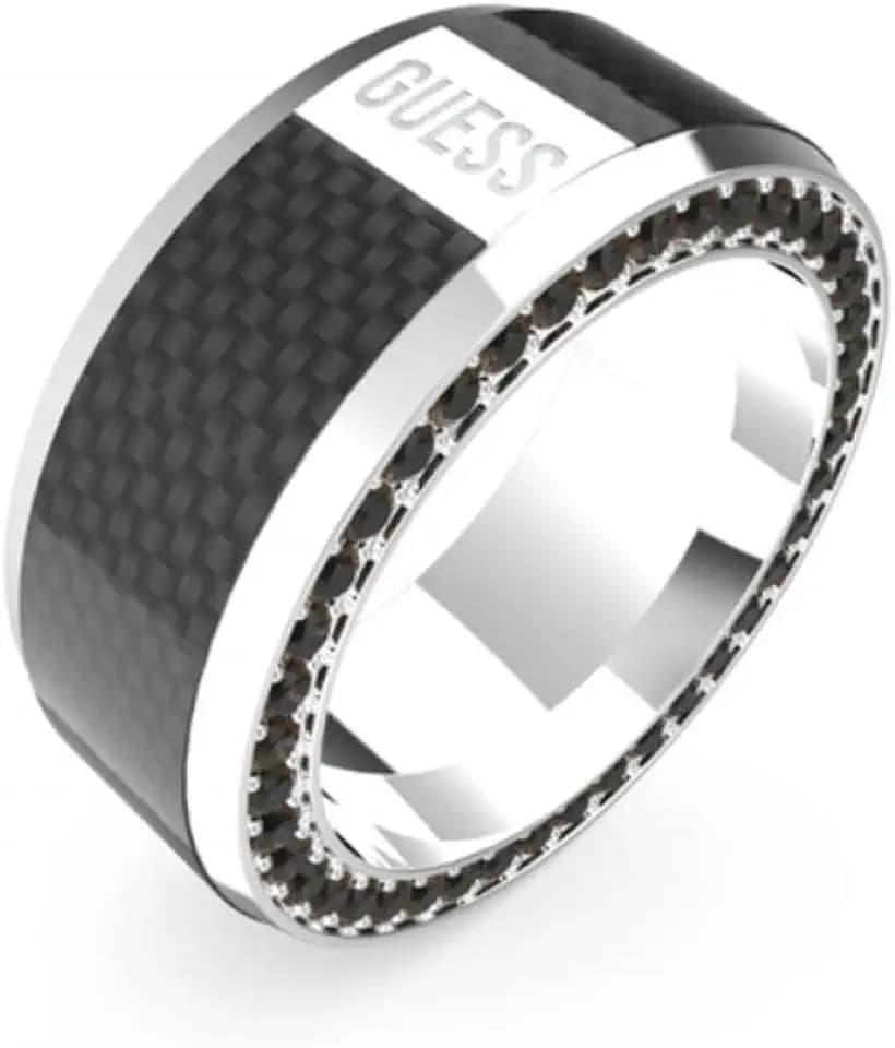 Guess Racer Tag JUMR04041JWSTBK64 Bague Homme